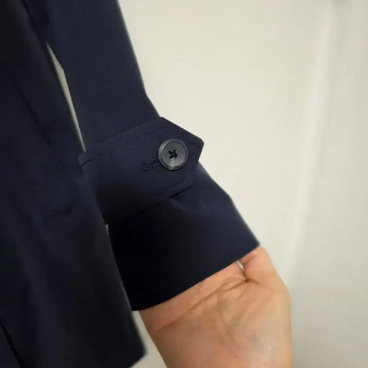 [BUNJANG] 66~77 Navy Double Trench Coat / 66~77 MUST BE 네이비 더블 트렌치코트