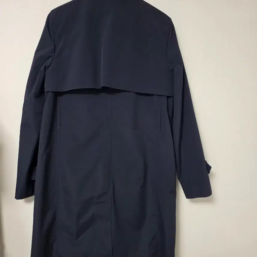 [BUNJANG] 66~77 Navy Double Trench Coat / 66~77 MUST BE 네이비 더블 트렌치코트