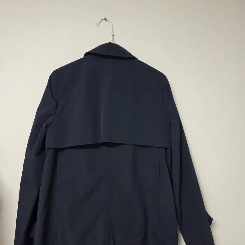 [BUNJANG] 66~77 Navy Double Trench Coat / 66~77 MUST BE 네이비 더블 트렌치코트