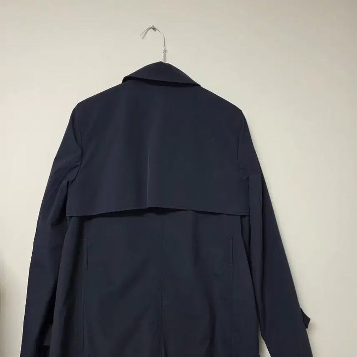 [BUNJANG] 66~77 Navy Double Trench Coat / 66~77 MUST BE 네이비 더블 트렌치코트