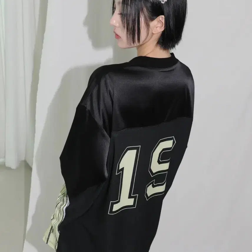 [BUNJANG] Clot Studio Satin Hell Girl Top - Black / 클럿스튜디오 사틴 헬 걸 탑 - 블랙