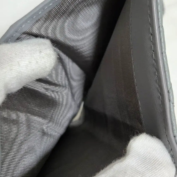 [BUNJANG] Dior Caro Compact Wallet / [새상품급] 디올 카로 컴팩트 반지갑 Gray