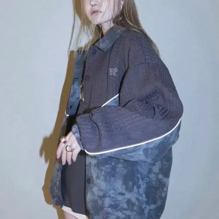 [BUNJANG] RSSC Knit and Dyed Denim Jacket / #이번주특가# RSSC KNIT & DYED DENIM JACKET