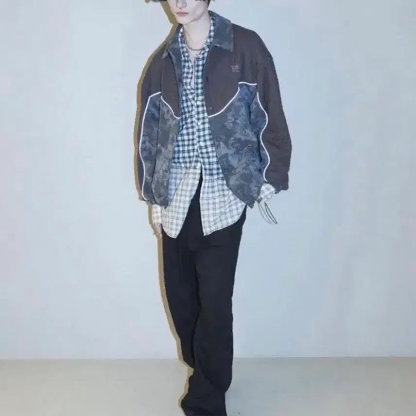 [BUNJANG] RSSC Knit and Dyed Denim Jacket / #이번주특가# RSSC KNIT & DYED DENIM JACKET