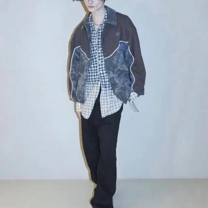 [BUNJANG] RSSC Knit and Dyed Denim Jacket / #이번주특가# RSSC KNIT & DYED DENIM JACKET