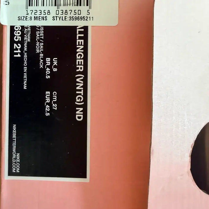[SOLD OUT] [새제품] 나이키 챌린저 VTG 270