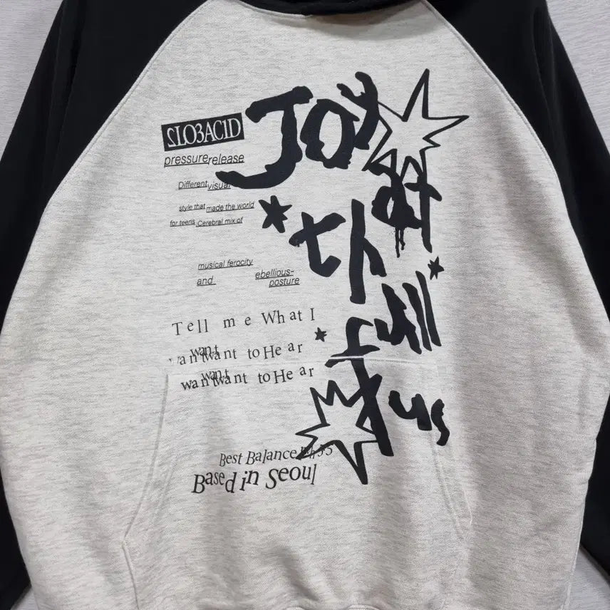 [BUNJANG] Slow Acid Hoodie (Men's M) / ㅡ슬로우애시드 쭈리 후드 남M ㅡ0123