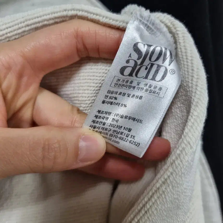 [BUNJANG] Slow Acid Hoodie (Men's M) / ㅡ슬로우애시드 쭈리 후드 남M ㅡ0123