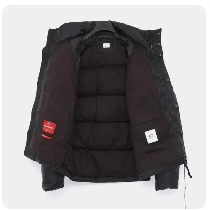 [BUNJANG] CP Company Down Shield Lens Hood Padded Jacket Black Size L / 25FW CP컴퍼니 다운 쉴드 렌즈 후드 패딩 자켓 블랙 L SIZE