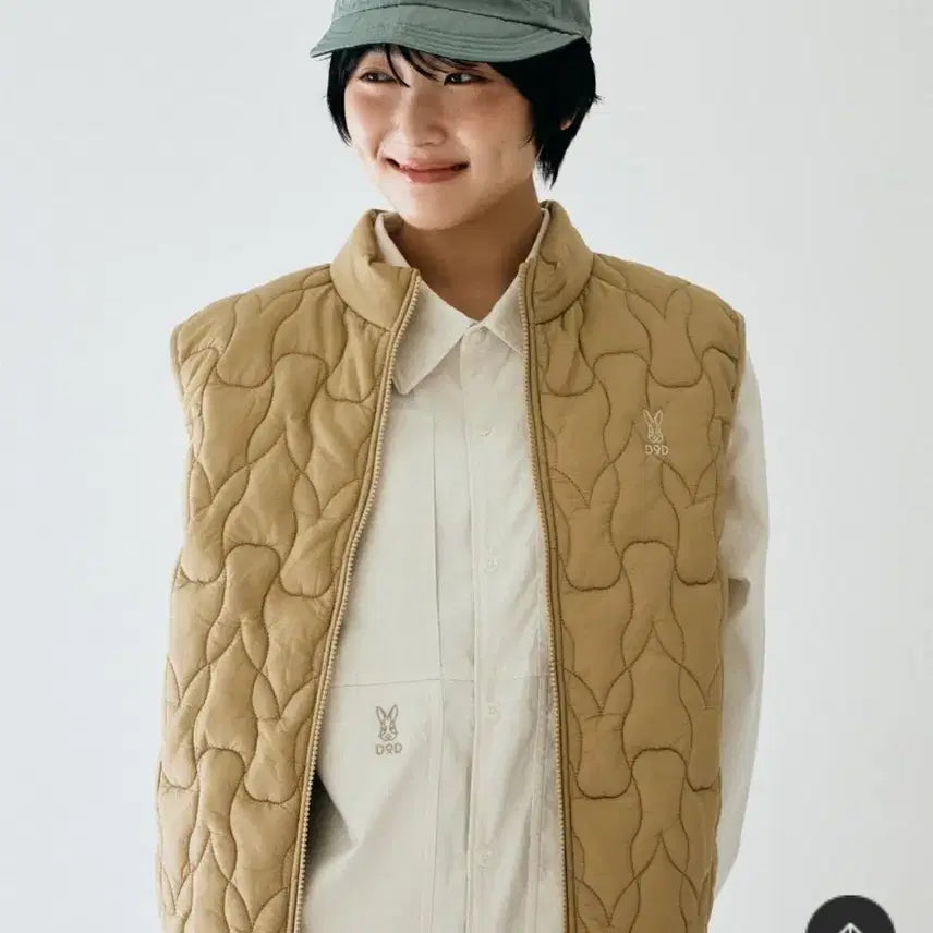 [BUNJANG] DOD Usagi Rabbit Padded Vest / DOD 우사기 래빗 패딩베스트 여성