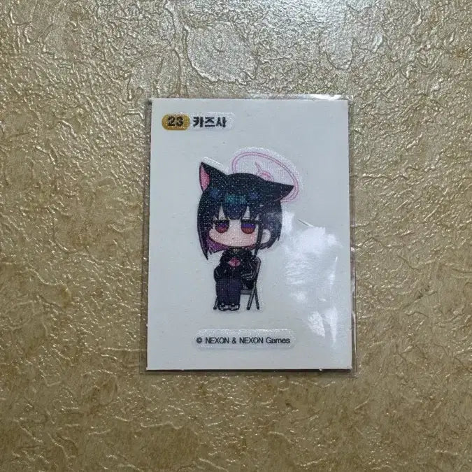 [BUNJANG] Blue Archive Kazusa Sticker / 블루아카이브 띠부씰 23번 카즈사