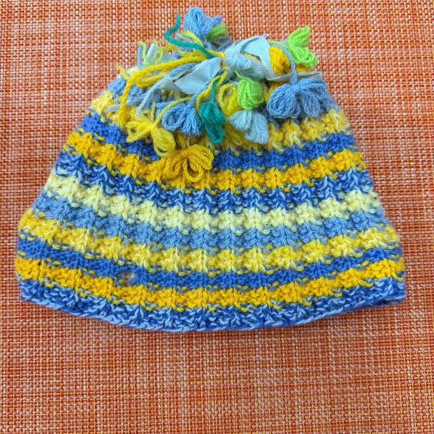 [BUNJANG] Vintage Handmade Knitted Tea Cosy / 유럽 앤틱 빈티지 핸드메이드 손뜨개 티코지