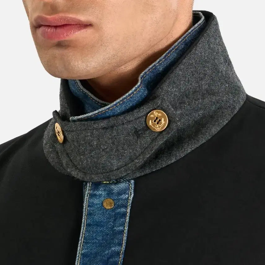 [BUNJANG] Sacai Levi's Reversible Blouson Jacket / [4] 사카이 리바이스 트윌 리버시블 블루종