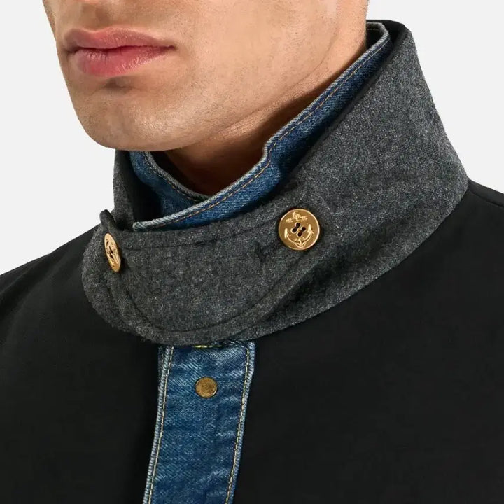 [BUNJANG] Sacai Levi's Reversible Blouson Jacket / [4] 사카이 리바이스 트윌 리버시블 블루종