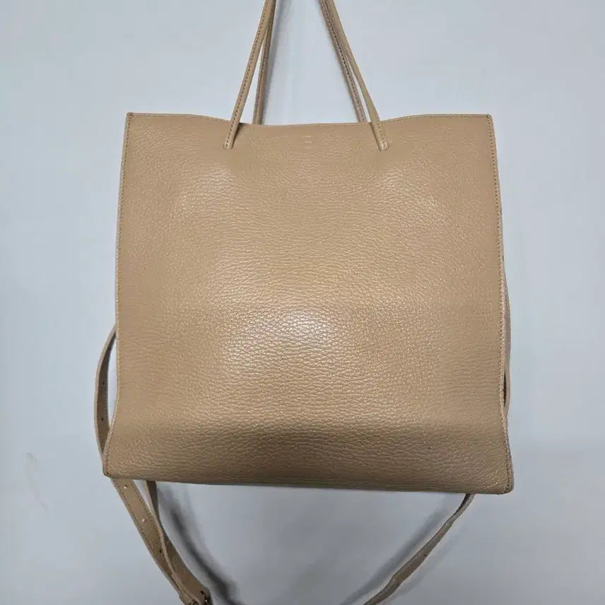 [BUNJANG] Minitmute Beige Tote Bag / 미닛뮤트 베이지 토트백 숄더백
