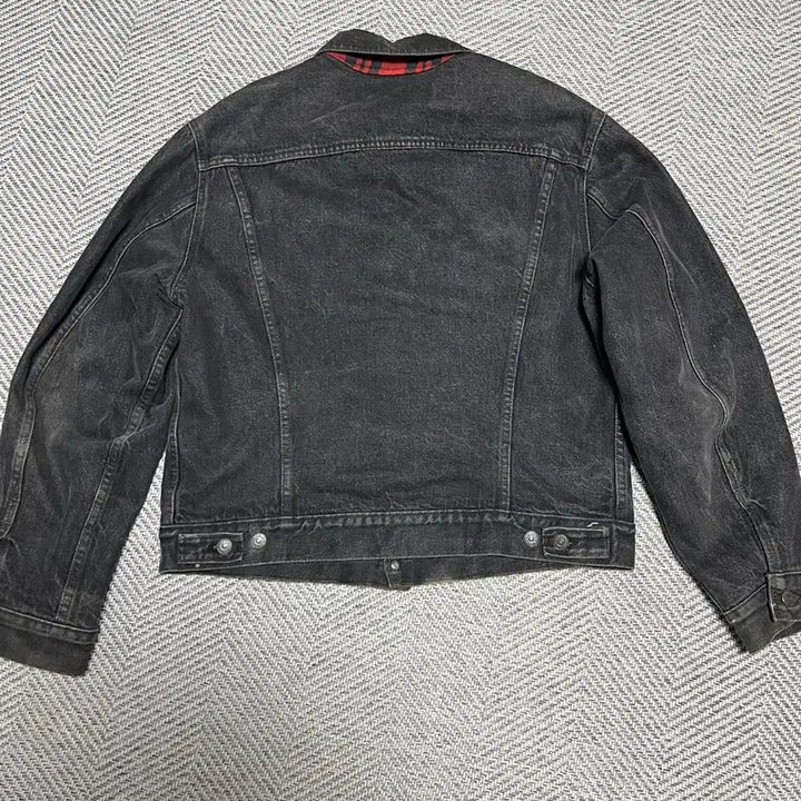 [BUNJANG] Levi's Black Trucker Jacket / 80s levis 블랙 트러커