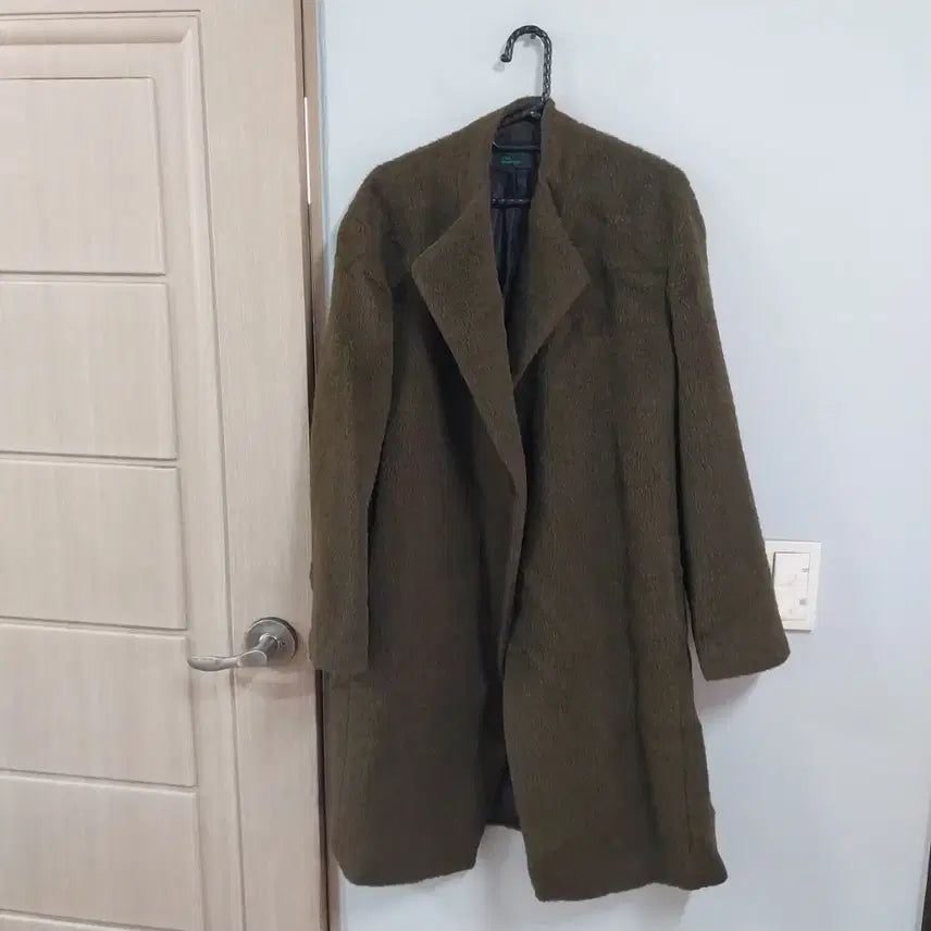 [BUNJANG] Alpaca Coat / 베네통 알파카 코트 오버핏