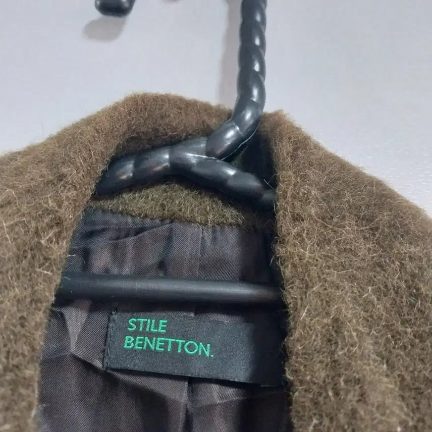 [BUNJANG] Alpaca Coat / 베네통 알파카 코트 오버핏