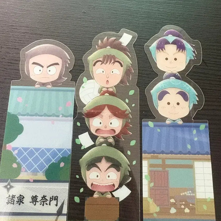 [BUNJANG] Nintama Rantaro Sonnamong Miazzo Bookmark Bundle Set / 닌타마 책갈피 손나몽 미아조 1닌 일괄
