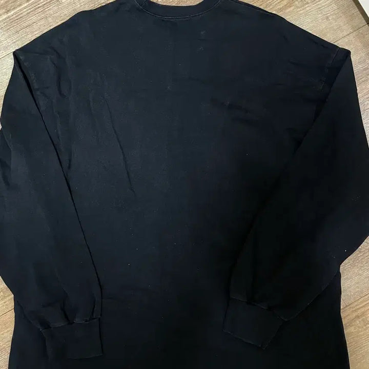 [BUNJANG] Slick and Easy Long Sleeve T-Shirt Black 3 / 슬릭앤이지 롱슬리브 티셔츠 블랙 3사이즈