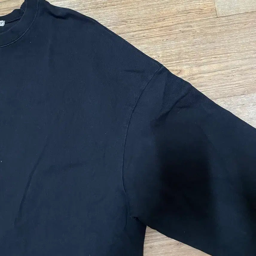[BUNJANG] Slick and Easy Long Sleeve T-Shirt Black 3 / 슬릭앤이지 롱슬리브 티셔츠 블랙 3사이즈
