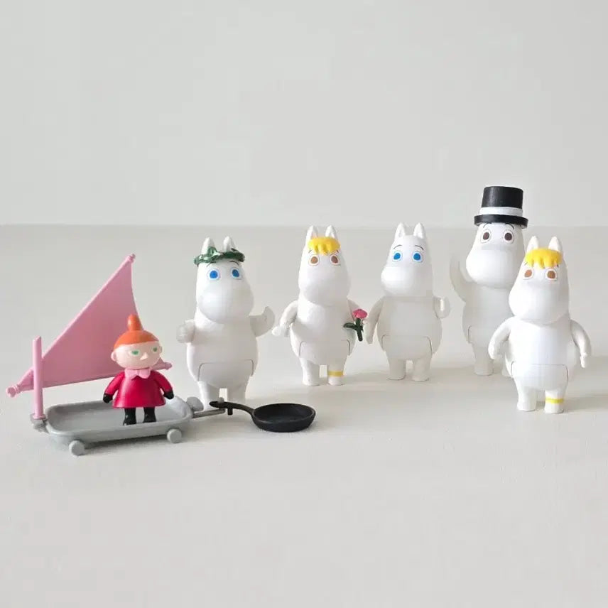 [BUNJANG] Moomin Figure Bundle Set / 귀요미 무민피규어 일괄