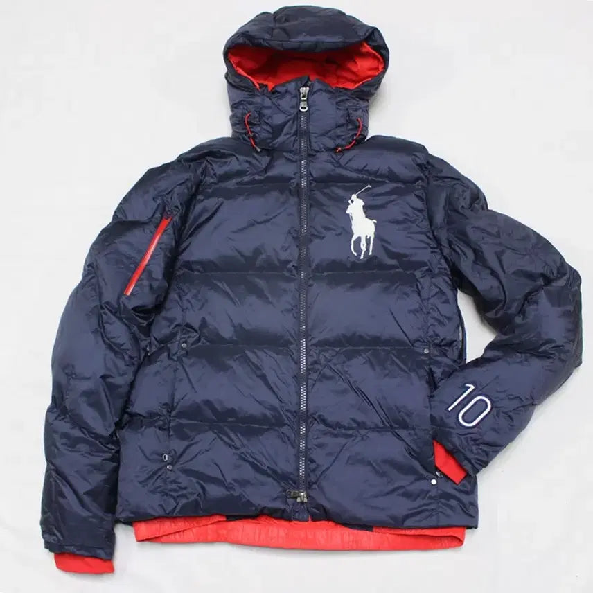 [BUNJANG] Polo USA Patch Down Jacket / 폴로 여성 95 남성 90 오리털 패딩 점퍼 USA패치/P06