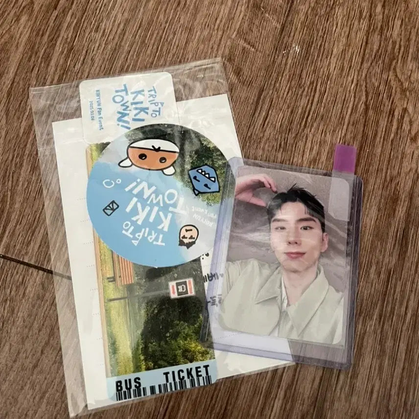 몬스타엑스 기현 팬미팅 포카 엽서 (키키타운)