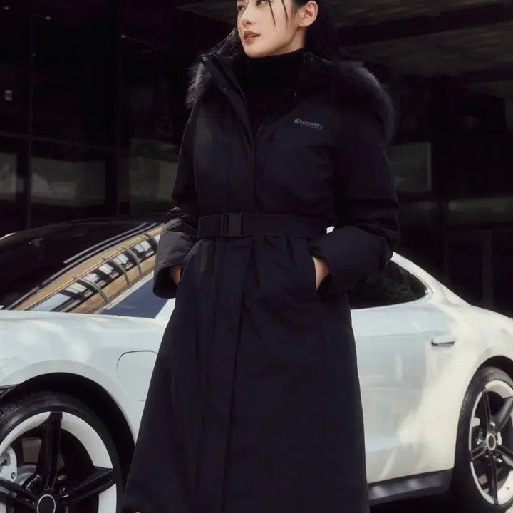 [BUNJANG] Discovery Women's Long Padding / 디스커버리 여성 롱패딩