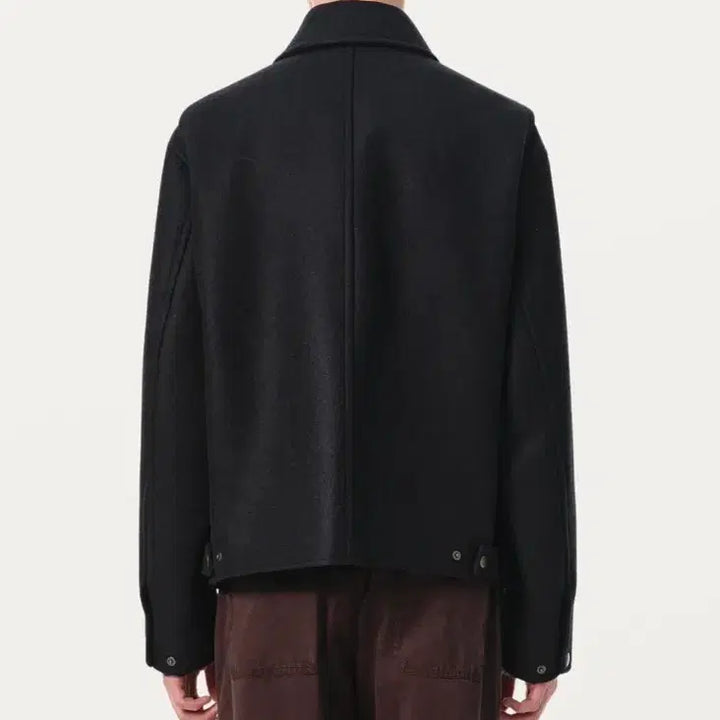 [BUNJANG] Solid Homme 25FW Black Wool Zip-up Jacket / 솔리드옴므 25fw 블랙 울 집업 자켓