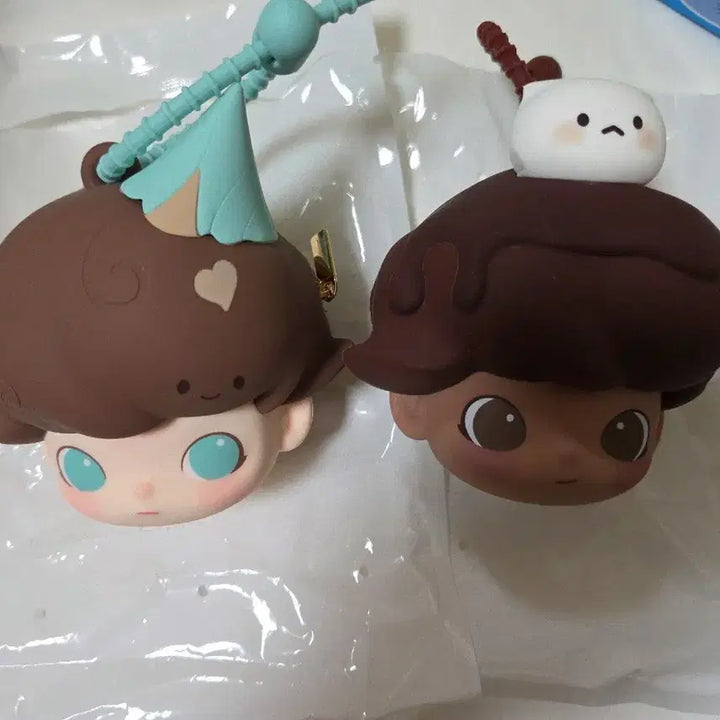 [BUNJANG] Popmart Dimoo Dugeun Dugeun Coffee Series Earphone Case and Keychain Bundle / 팝마트 디무 두근두근 커피 시리즈 이어폰 케이스 키링 /2종 일괄