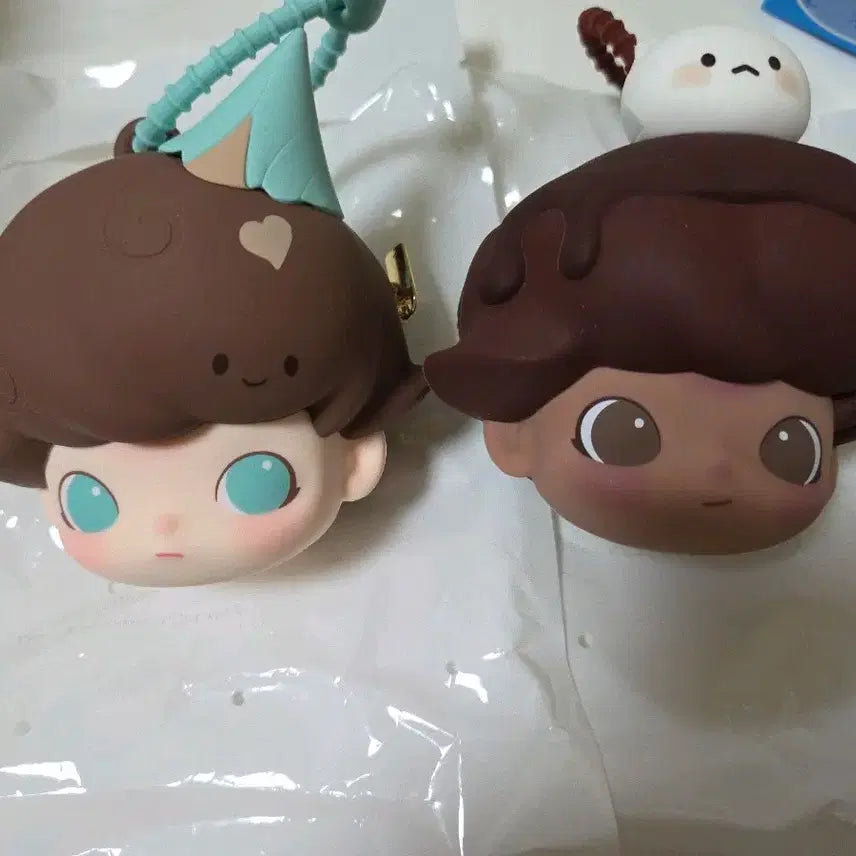 [BUNJANG] Popmart Dimoo Dugeun Dugeun Coffee Series Earphone Case and Keychain Bundle / 팝마트 디무 두근두근 커피 시리즈 이어폰 케이스 키링 /2종 일괄