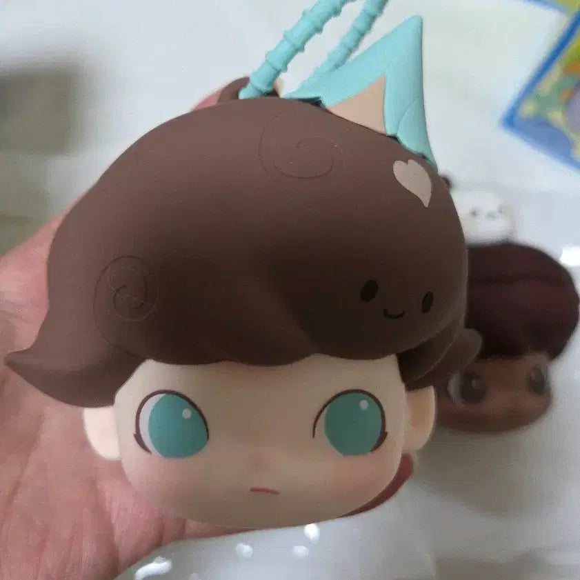 [BUNJANG] Popmart Dimoo Dugeun Dugeun Coffee Series Earphone Case and Keychain Bundle / 팝마트 디무 두근두근 커피 시리즈 이어폰 케이스 키링 /2종 일괄