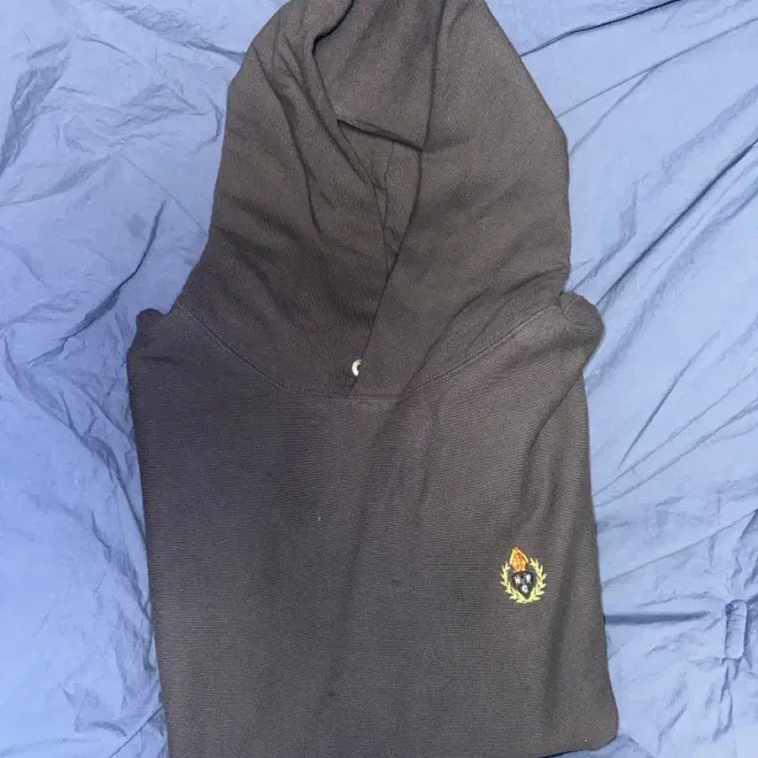 [BUNJANG] Heritagefloss Charcoal Hoodie M / 헤리티지플로스 후드 차콜 m