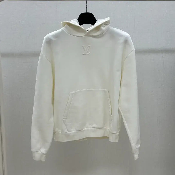 [SOLD OUT] {M Size} 루이비통 LV로고 엠보스트 코튼 후드티