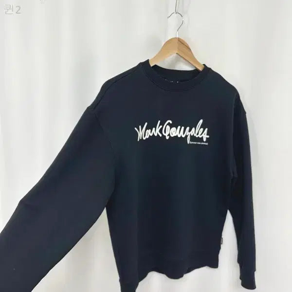[BUNJANG] Mark Gonzales Unisex Black Sweatshirt / 마크곤잘레스 공용 맨투맨 티셔츠 검정 S  OC
