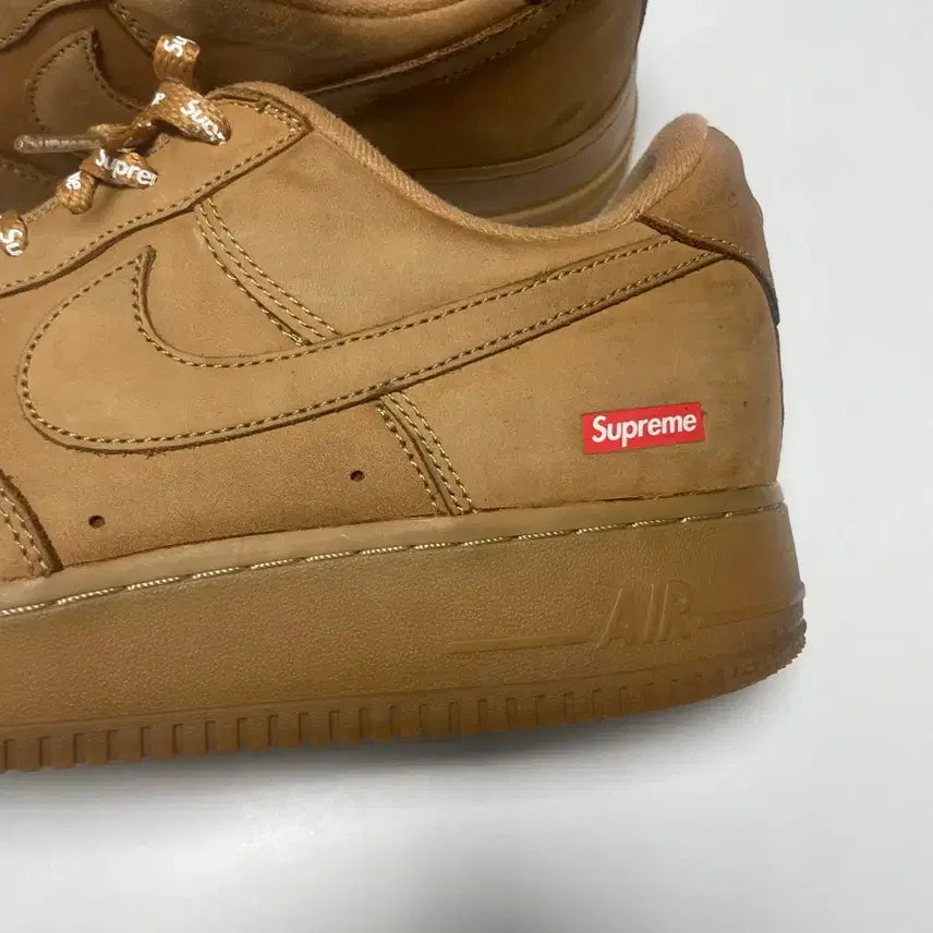 [BUNJANG] Supreme Nike Air Force 1 'Flax' Sneakers / [슈프림]슈프림 된장포스 US11(290)판매
