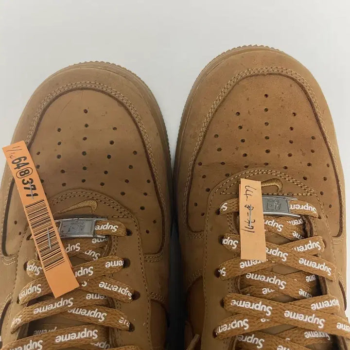 [BUNJANG] Supreme Nike Air Force 1 'Flax' Sneakers / [슈프림]슈프림 된장포스 US11(290)판매