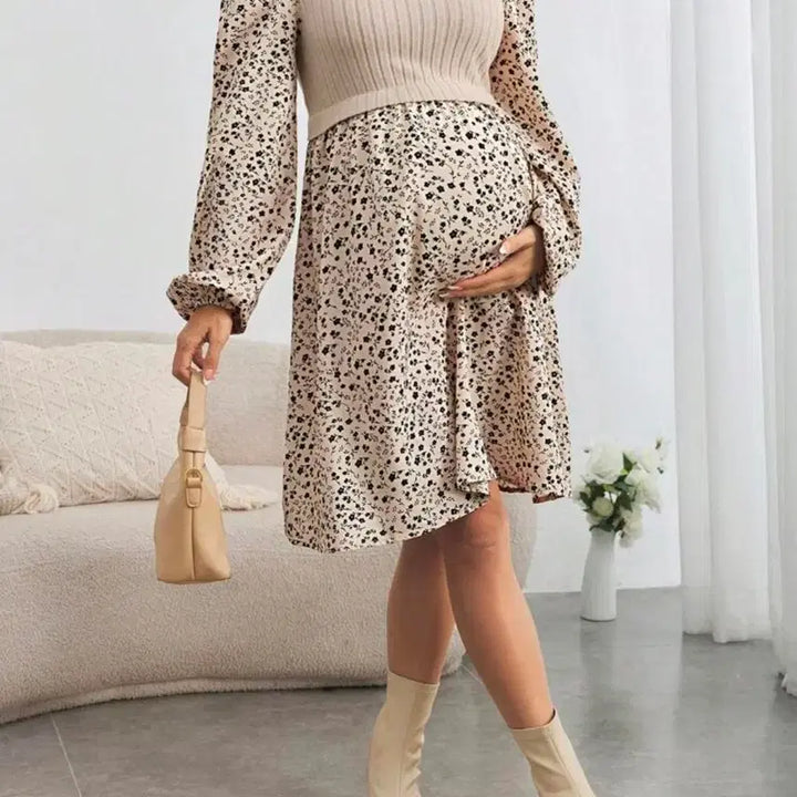 [BUNJANG] Maternity Knit Dress / 임부복 니트 원피스 태교여행