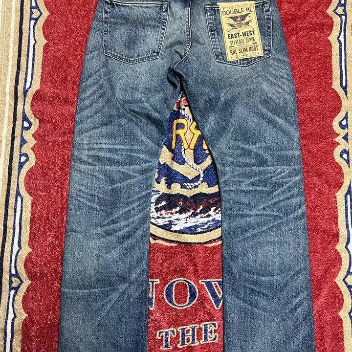 [BUNJANG] RRL Slim Boot Briarfield Selvedge Jeans / 더블알엘 (RRL) 슬림부츠 브라이어필드 셀비지 진