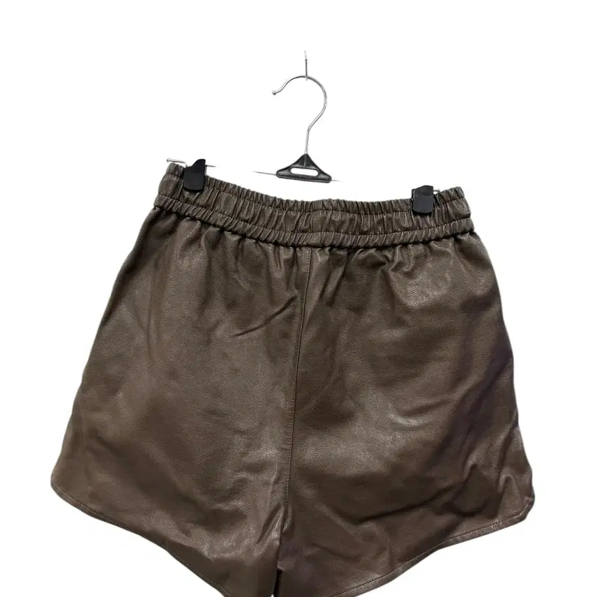 [BUNJANG] Unbranded String Bending Leather Shorts / 여성F/ 스트링 밴딩 레더 숏팬츠