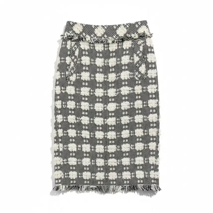 [BUNJANG] TIME Tweed Long Skirt / 여성61/ 타임 트위드 롱스커트 한섬 TIME