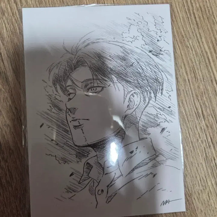 [BUNJANG] Attack on Titan Levi, Hanji, Erwin POB Postcard / 특전 진격의 거인 극장판 리바이,한지,엘빈 엽서