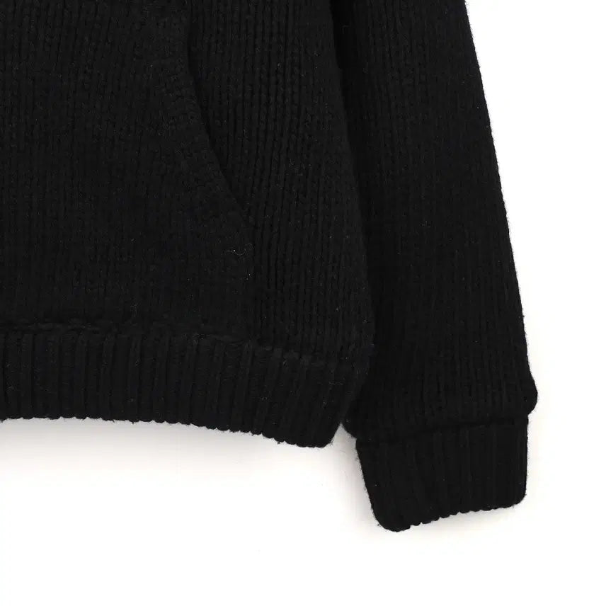 [SOLD OUT] [M] 슈프림 포우 셰어링 라인드 집업 후드 스웨터 블랙 - 25FW