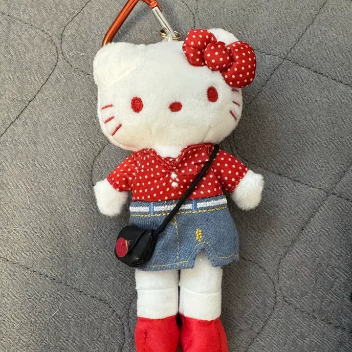 [BUNJANG] Hello Kitty Long Leg Keyring Doll / 롱다리 키티 키링인형