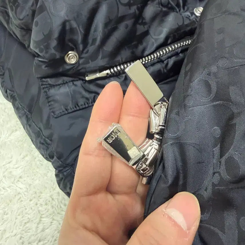 [BUNJANG] Dior Oblique Jacquard Padded Jacket / 디올 오블리크 자카드 패딩 52[105] 상위버전