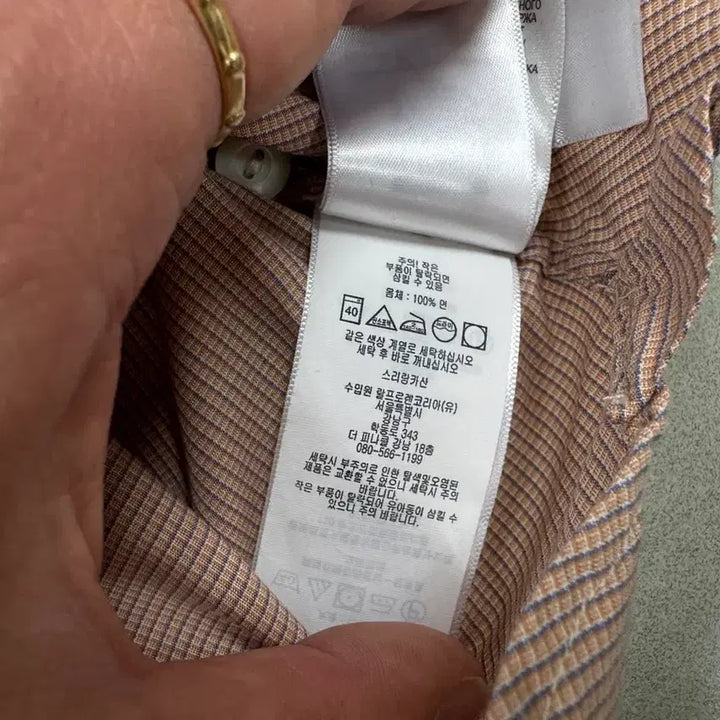 [BUNJANG] RRL Max Club Long Sleeve Dress Shirt (Size L) / 더블알엘 맥스클럽 롱스리브 드레스셔츠 16(L사이즈)