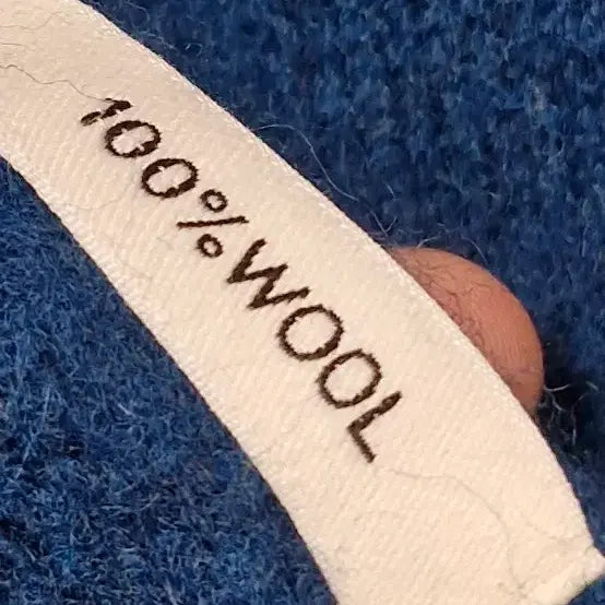 [BUNJANG] HILLDI DESIGN Wool Blue Cape / HILLDI DESIGN 100% 울  블루 케이프