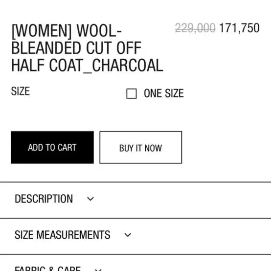 [BUNJANG] Partimento Wool Coat / 파르티멘토 울코트