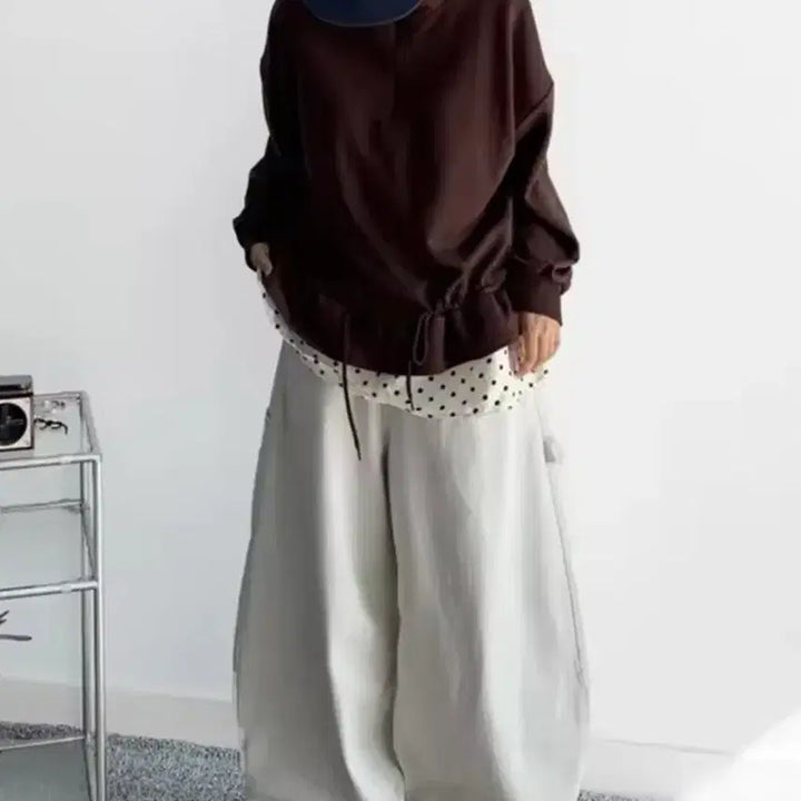 [BUNJANG] Heart Pocket Wide Denim Pants / 하트 포켓 와이드 데님 팬츠 / 데일리 캐주얼 러블리 빈티지 y2k